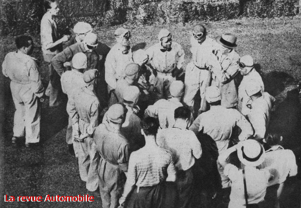 1947 circuit international vitesse de Strasbourg - Briefing pilotes