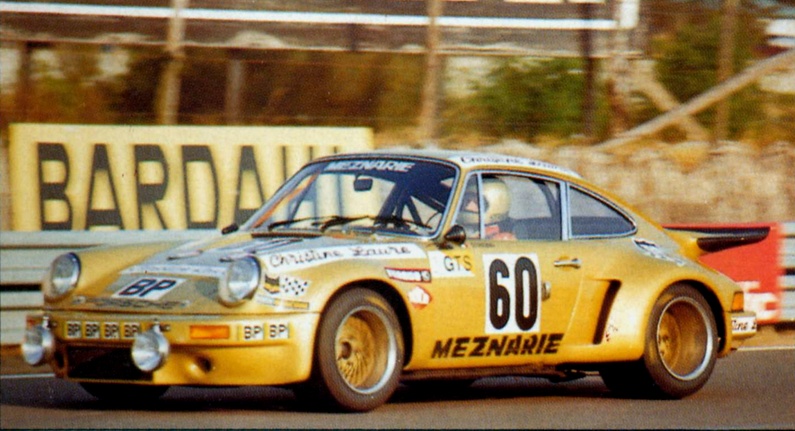 24 heures du Mans 1974 Porsche Carrera 60