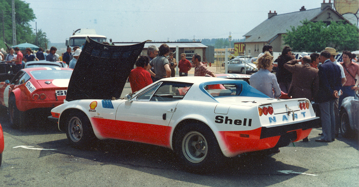 24 heures du Mans 1975 Ferrari Nart 46