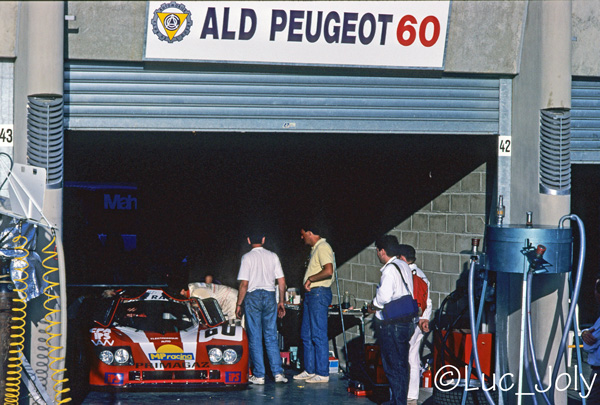 24h du Mans 1992 - ALD Peugeot