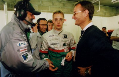 HP, Sébastien Bourdais et son papa, Patrick