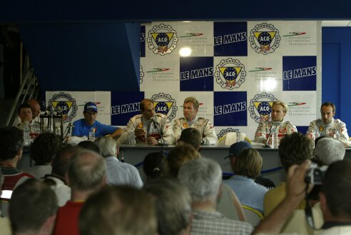 lemans 2002 press conference