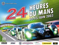 affiche 24h du Mans 2003