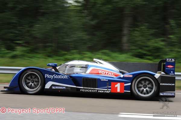 Profil de la Peugeot 90x en test à Monza