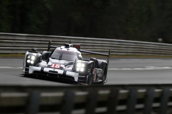 LeMans 2015 Porsche 919 essais qualifs 1