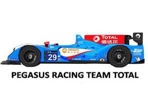 24h LeMans 2015 Pegasus Racing Team Total