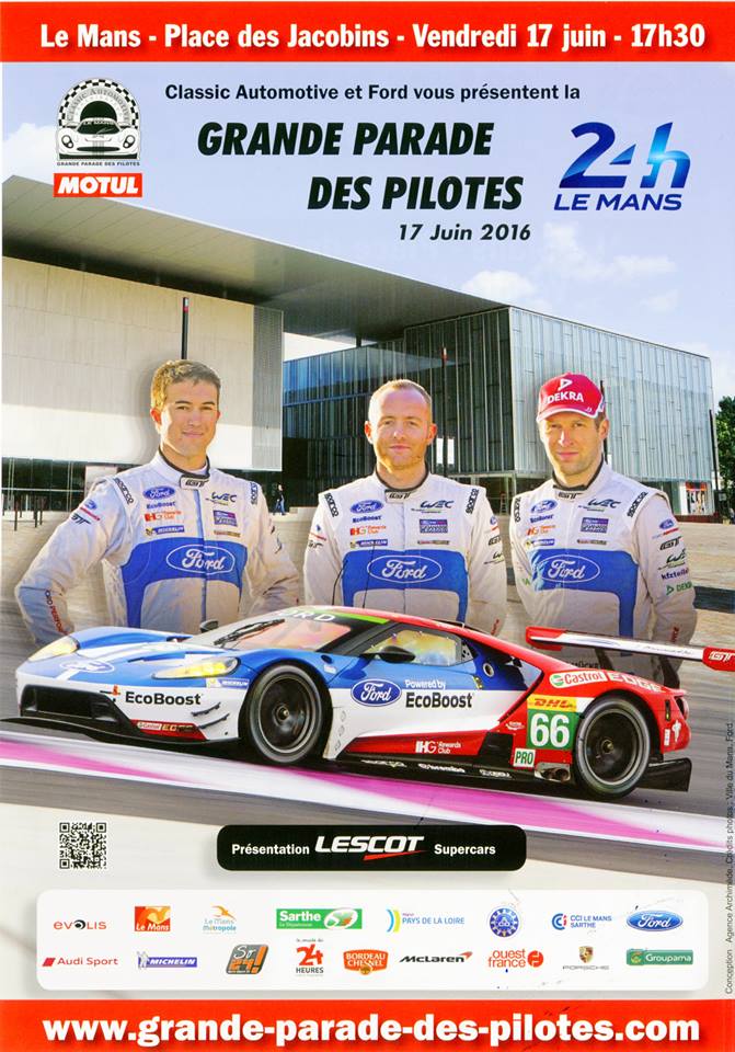 parade des 24 heures du Mans 2016