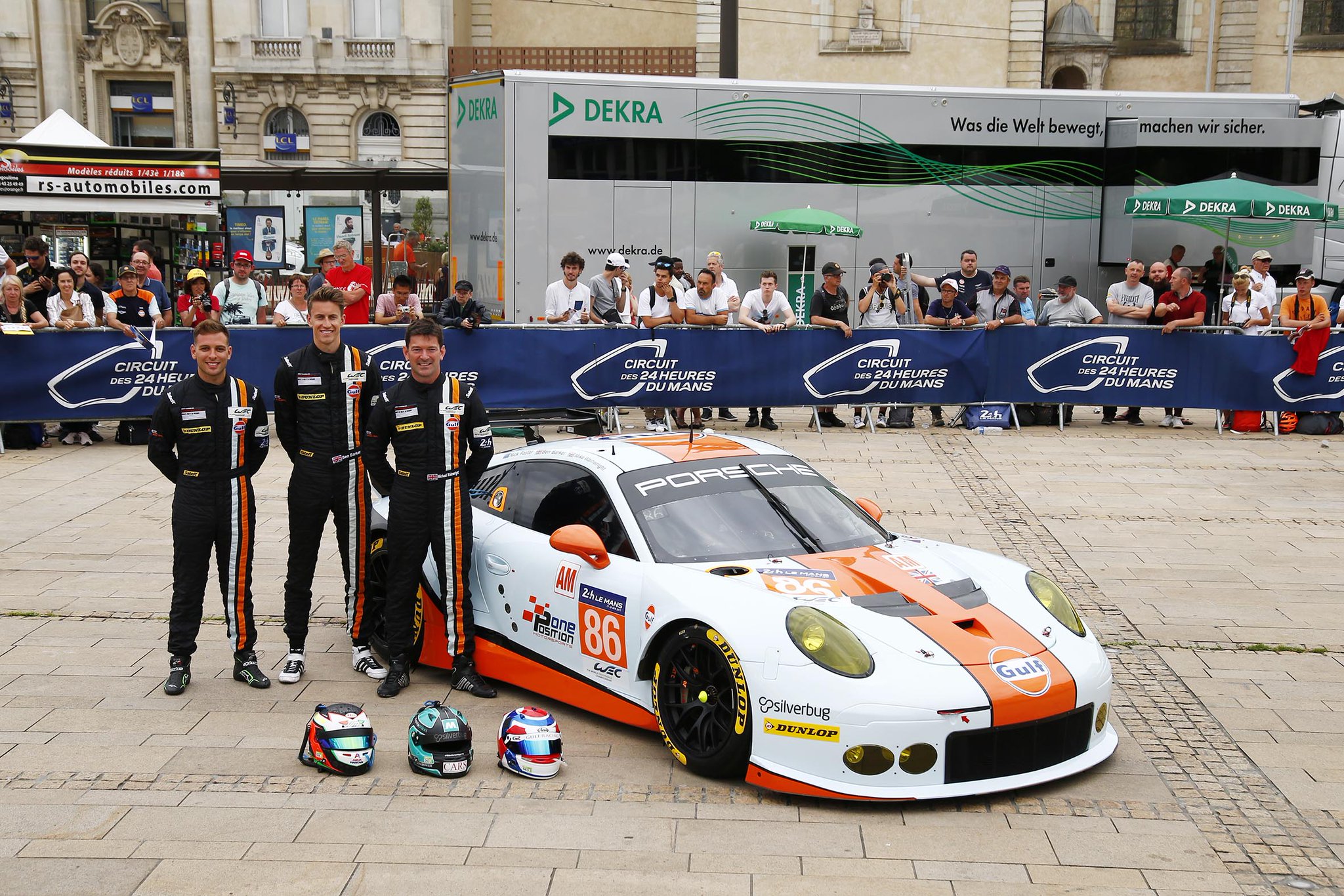 Le Mans 2017 Porsche 86 gulf racing