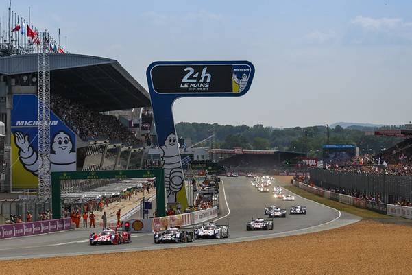 start lemans race