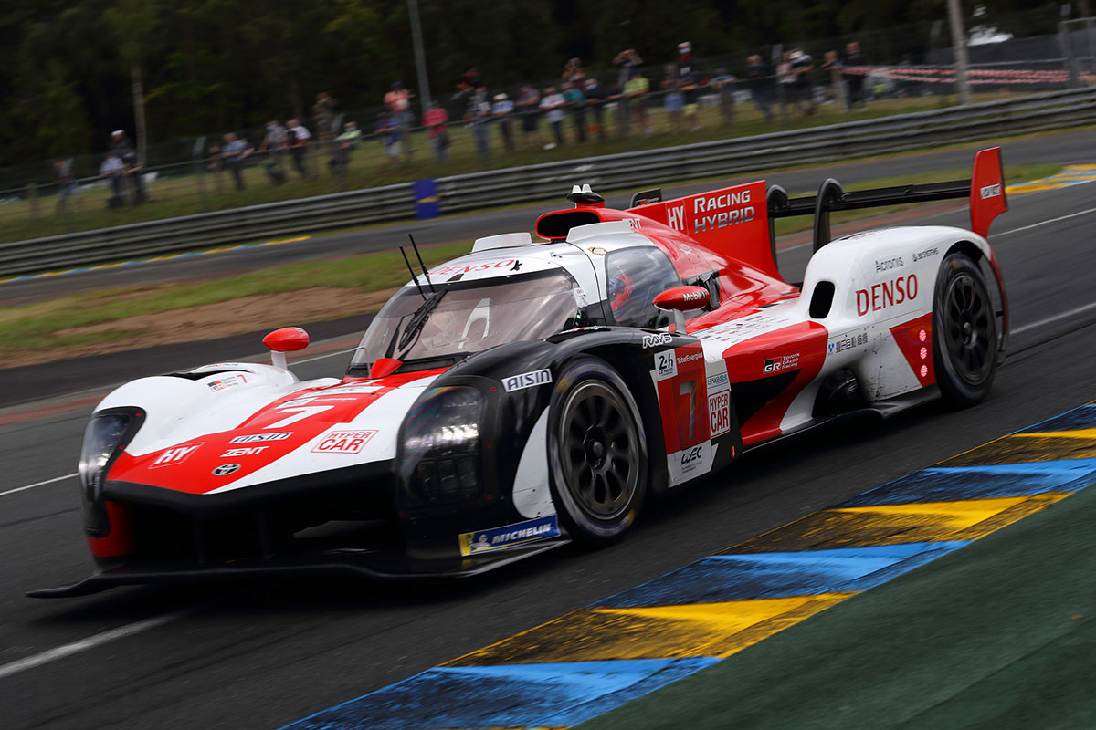 LM2021 Toyota Gazoo Racing en pole