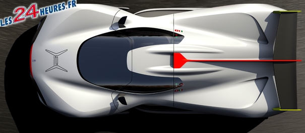 pininfarina speed h2 vue de dessus