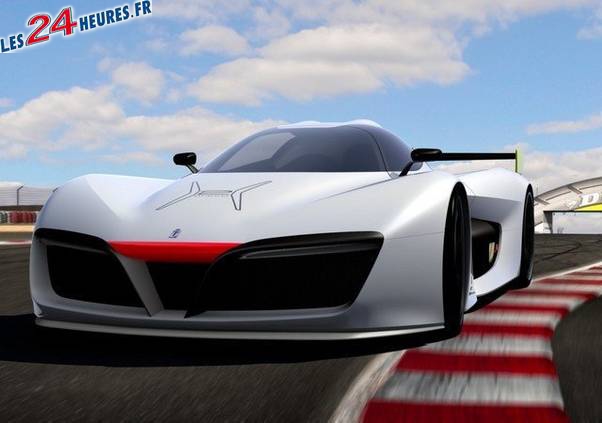 pininfarina speed h2 en piste