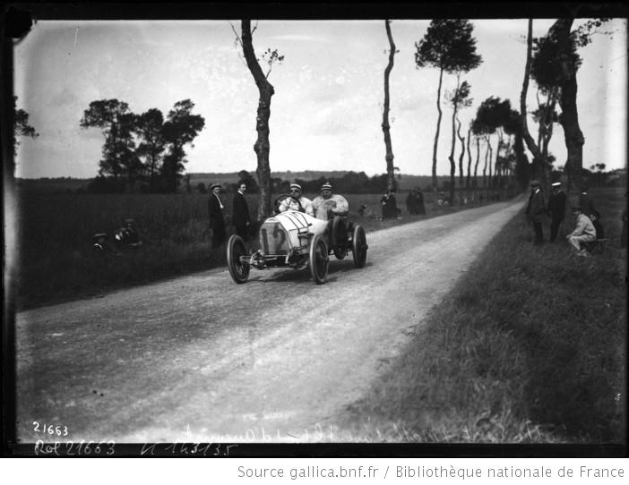 Esser sur Mathis - Grand Prix de Dieppe 1912