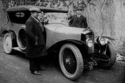 Photo Ancienne Automobile - Tour De France 1926 - Robert Lestienne Corre La Licorne
