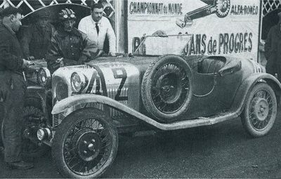 Salmson GS #46 Winner 24H Du Mans 1926, Miniature 1/43 S.L.M. 43, Très Rare