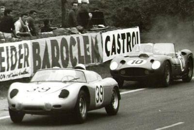 Edgar Barth Carel Godin de Beaufort Porsche KG Porsche 718 RSK 1959 Old