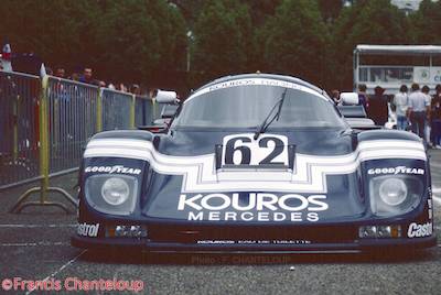 Spark 1/43 – Porsche 956 N°12 – 24H Le Mans 1986 – P. Yver / H. Striebig – Neuf