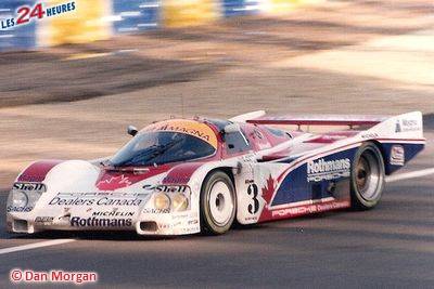 Le Mans 1987 Porsche Brun no 3
