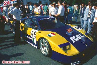 Le Mans 1996 F40 Ennea 45