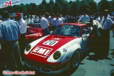 24h du Mans 1996 Steve O'Rourke Porsche 70