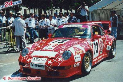 24h du Mans 1996 Porsche ELF Habertur 72