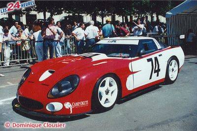 24h du Mans 1996 gusta Racing Team 74