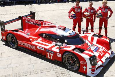 Lemans 2015 Porsche 919 revival 1970