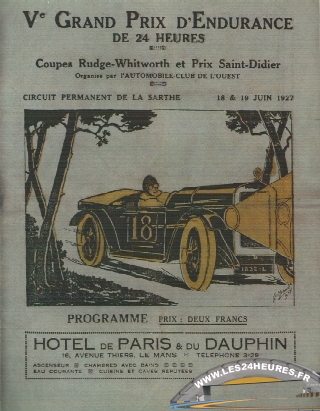 24h du mans 1927