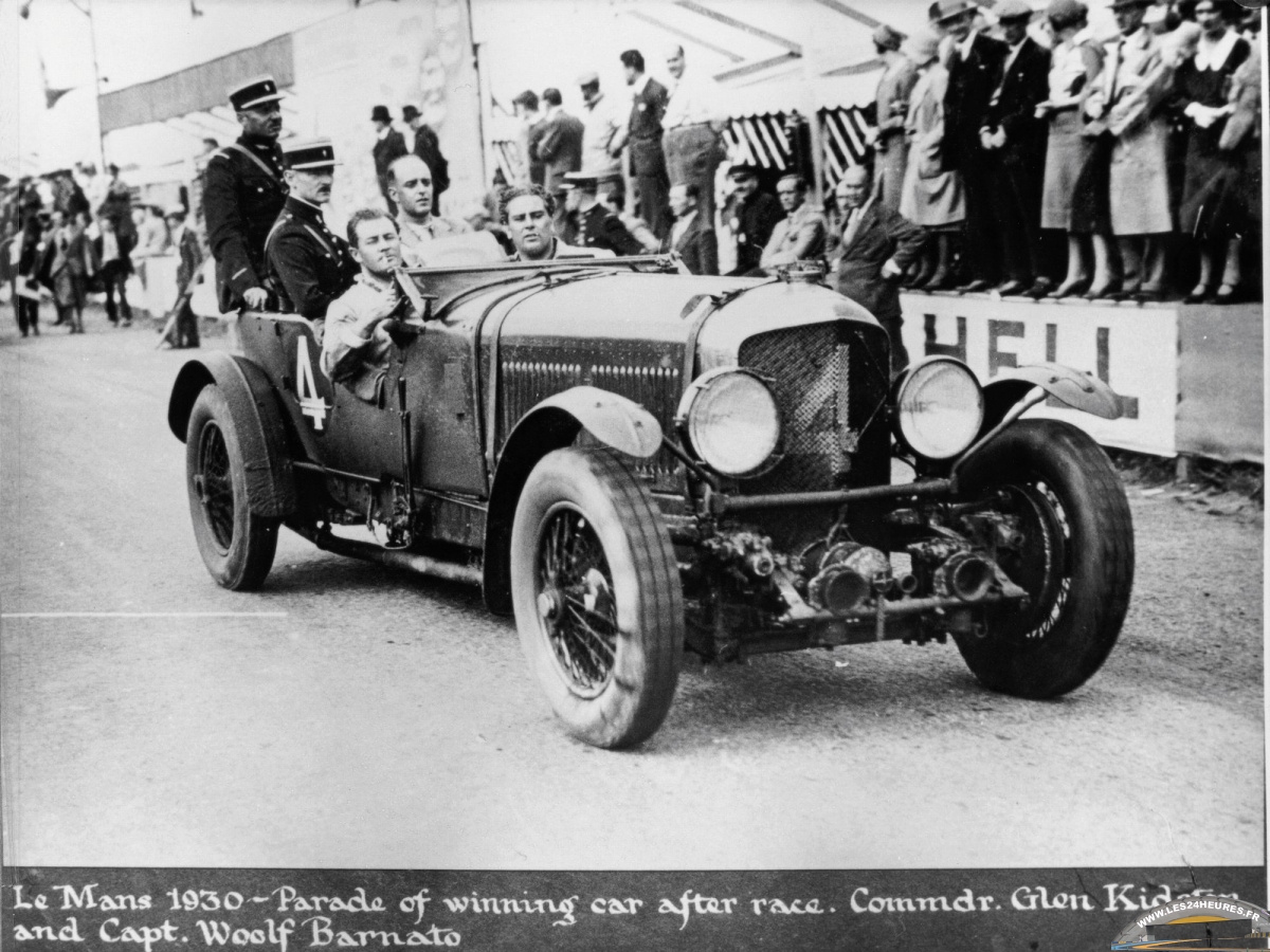 Le Mans 1930 - 3ème victoire de Woolf Barnato