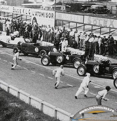 LeMans 1931 Départ 