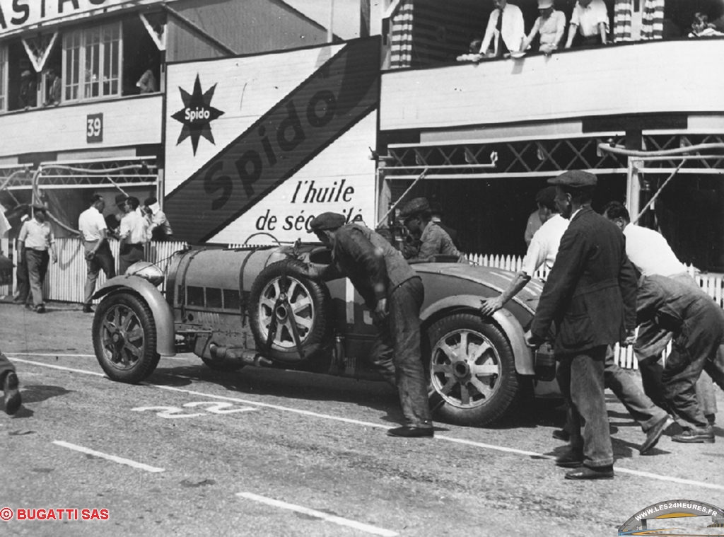 1934 Bugatti T55 no 15 Decaroli Fourny