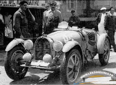 Grand Lucé 1935 26 Bugatti T51A Villeneuve Vagniez
