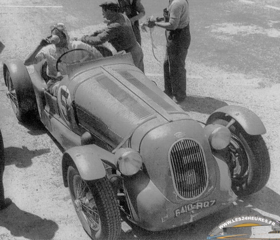 24h lemans 1949 Delettrez diesel