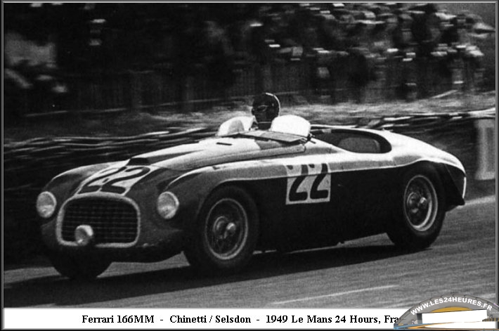 24h mans 1949 Ferrari