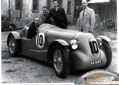 24 heures du Mans 1950 10 Delettrez Diesel