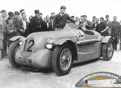 24h lemans 1951 Delettrez diesel