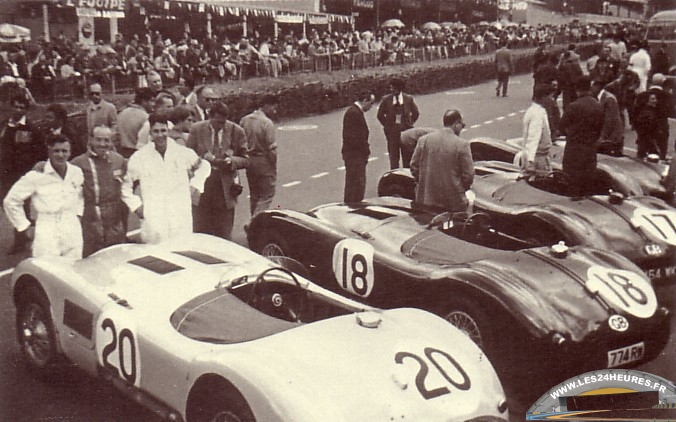 24 heures du Mans 1953 Stand Jaguar