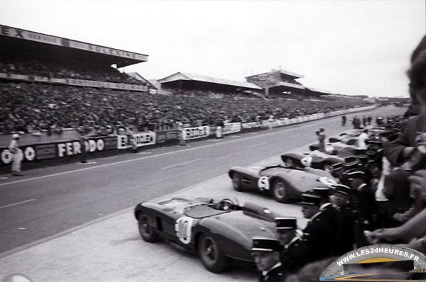 24 heures du Mans 1957 depart