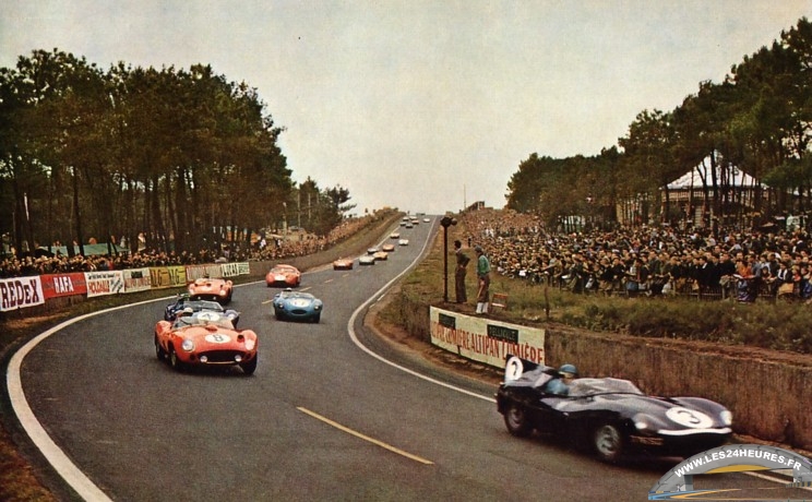 24 heures du Mans 1957 départ