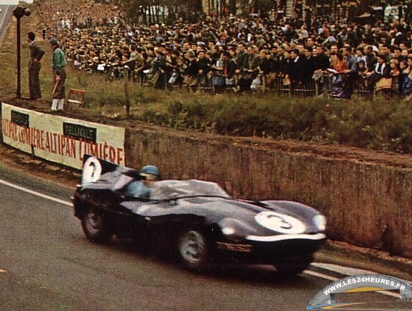 24 heures du Mans 1957 - Jaguar gagnante