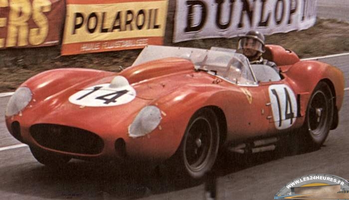24h lemans 1958 Ferrari 14 Phil Hill