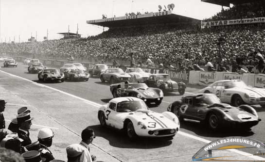 Le Mans 1962 depart