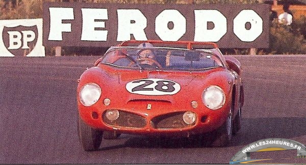 24h lemans 1962 Rodriguez Ferrari