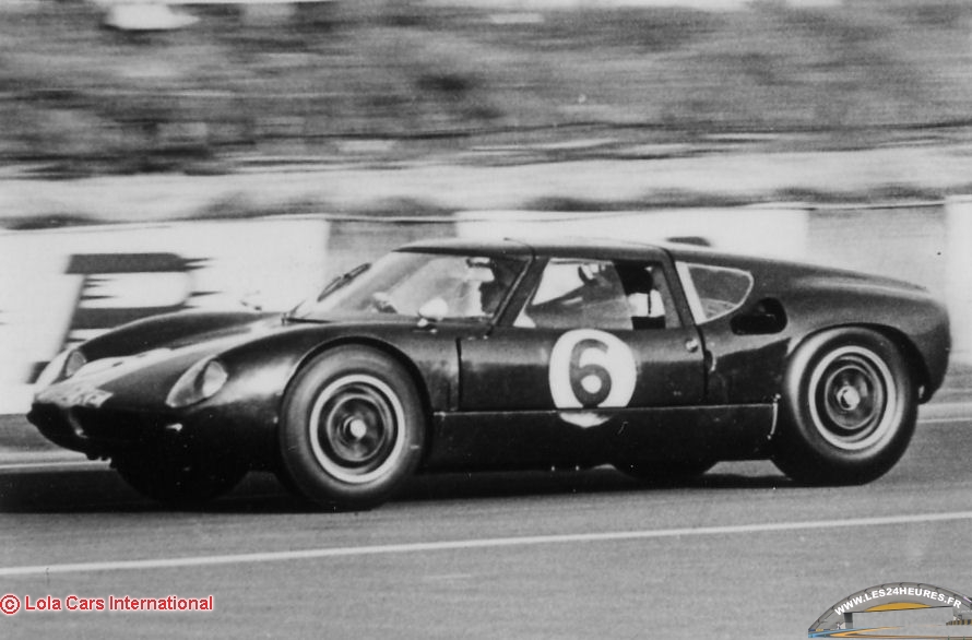 24 heures mans 1963 Lola GT MK6 no 6 