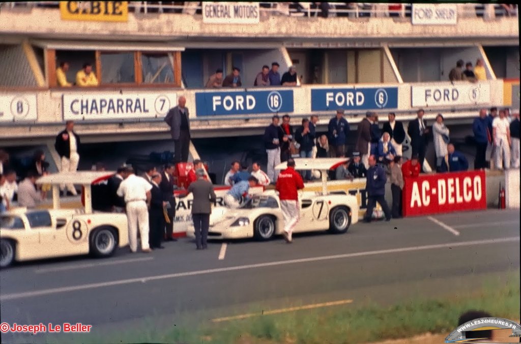 24h lemans 1967 Chaparral 2F 7 Phil Hill