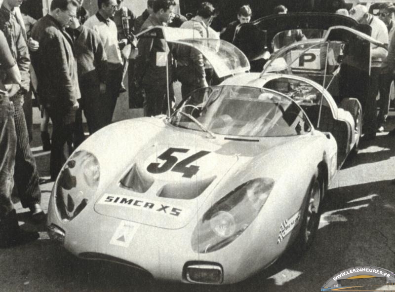 24h lemans 1968 Moynet XS