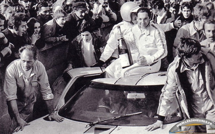 24h lemans 1968 Victoire Rodriguez Bianchi