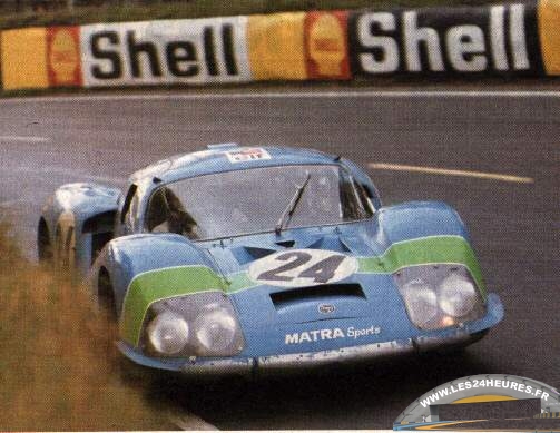 24h lemans 1968 Matra 24