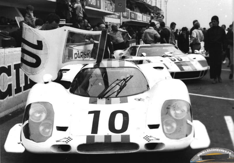 24h lemans 1969 Porsche 917 John Woolfe