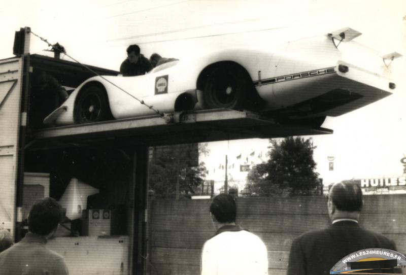 24h lemans 1969 test day Porsche 917